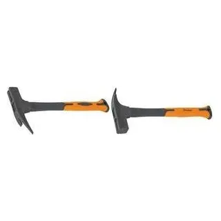 Bradas Latthammer, 600 g, anthrazit/orange, Länge: 340 mm Stiel aus Fiberglas, Stielbeschichtung aus rutschfestem TPR, - 1 Stück (DIY-HF2060)