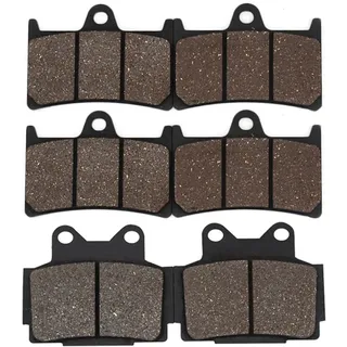 Cyleto Bremsbeläge Vorne und Hinten für Yamaha FZR400 FZR 400 RRSP RR 1991 1992 FZS 600 Fazer 1998 1999 2000 2001 2002 2003