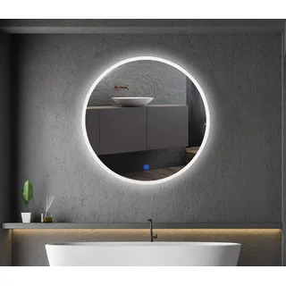 ChiliTec LED Spiegel Espelho R50" Ø50cm 230V 19W, 1400lm 4000k Touchschalter