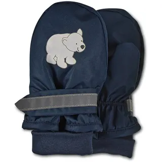 Sterntaler Fäustlinge Eisbär in marineblau | Gr.: 2