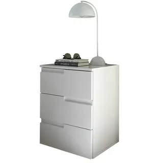 Möbel Kraft Nachtschrank Spice 46 x 40,2 x 61,6 cm Weiß