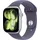 GPS 46mm Aluminium Silver Sport Band Purple Fog M/L