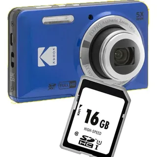 Kodak Pixpro FZ55 inkl. Kodak Gear blau