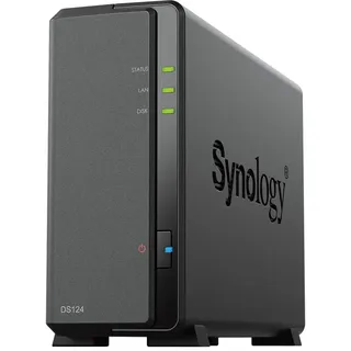 Synology DS124 Leergehäuse Schwarz