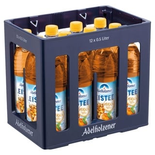 Adelholzener Eistee Pfirsich PET - Mehrweg - ohne Kasten 6x 500ml