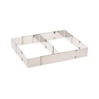 Westmark Kuchen-/Pizzarahmen, mit Teiler,