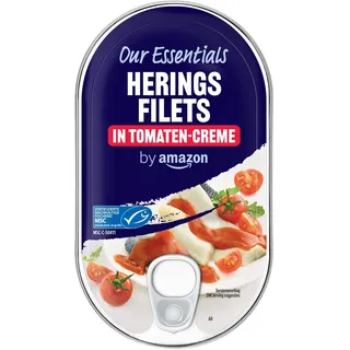by Amazon MSC Heringsfilets in Tomatensauce, 200g (1er-Pack)