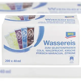 aro Wassereis Zum Selbsteinfrieren 200 Portionen (8 kg)