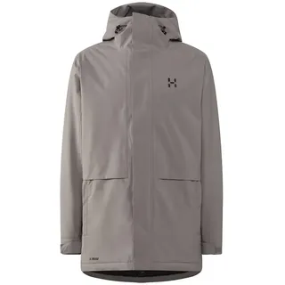 Haglöfs Salix Proof Mimic II Parka Herren Stone Brick L