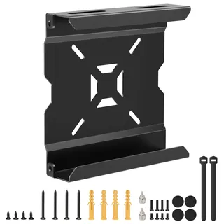 Mini PC Halterung für Lenovo ThinkCentre, Wand/VESA/Untertisch Halterung für Lenovo ThinkCentre M600 M700 M710Q M715q M720Q M73 M800z M900 M910Q, Inkl Schrauben