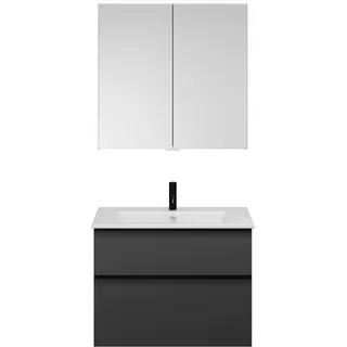 Burgbad Eqio Keramik-Waschtisch Slim 82 x 0 cm (SHCP082F6584C0001G0252)