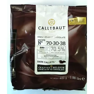 Barry Callebaut 70-30-38 dunkle Schokolade Kuvertüre 400 g