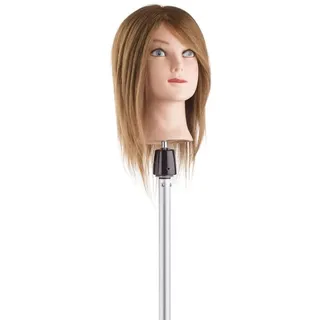 XanitaliaPro Übungskopf mittelkurzes Echthaar 30cm Farbe 6