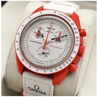 Swatch x Omega Bioceramic Moonswatch Mission to Mars