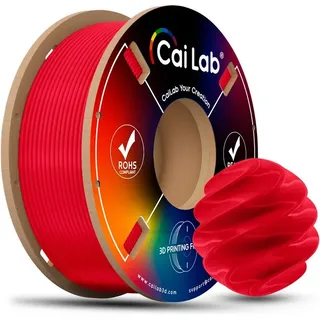 CAILAB 3D-Drucker Filament PLA+ Bio - Rubinrot