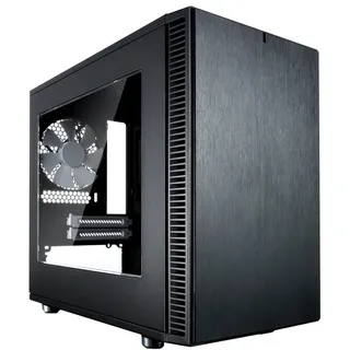 Fractal Design Define Nano S schwarz mit Sichtfenster