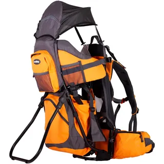 Luvdbaby Kraxe Kindertrage bis 18 Kg - Ergonomisch Kindertragerucksack für Kinder - Premium Toddler Carrier - Baby Tragerucksack - Babytrage Rückentrage Kleinkind - Rucksack mit Kindersitz