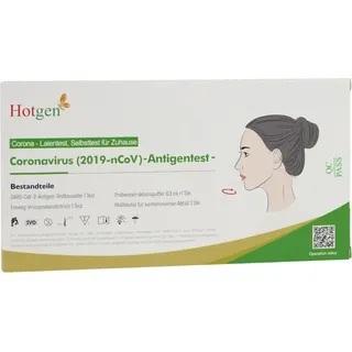 Hotgen Coronavirus (2019-nCoV) Nasal Antigentest 1 St. Erkennt Omikron