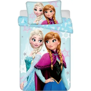 Disney Frozen Kinder Bettwäsche Eiskönigin Anna ELSA Kopfkissen 100 x135 cm
