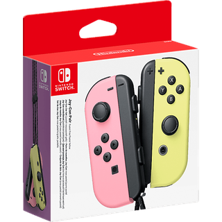 Nintendo Switch Joy-Con 2er-Set pastell-rosa/pastell-gelb