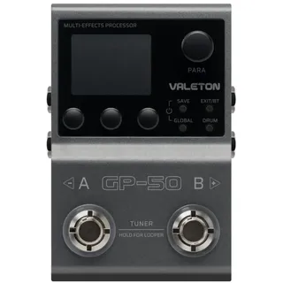 Valeton GP-50 Multieffektprozessor - Multieffektgerät für Gitarren
