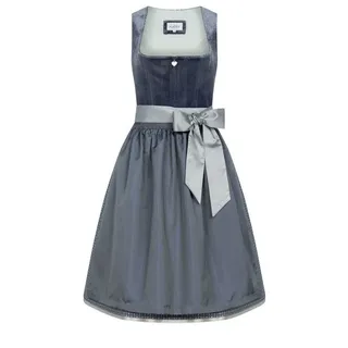 Nübler Trachtenkleid Midi Dirndl Evi in Blau von Nübler 42