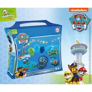 HAPPY PEOPLE 19710 Party-Koffer "Paw Patrol" für Jungen