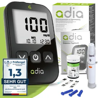 diabetikerbedarf Adia Set mg/dl