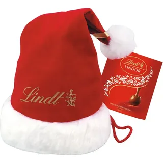 Lindt Weihnachtsmann Mütze mit Pralinen