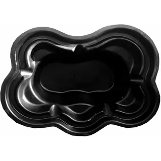 GFK Teich T 2550 Liter Teichbecken Fertigteich Teichschale Gartenteich G&F