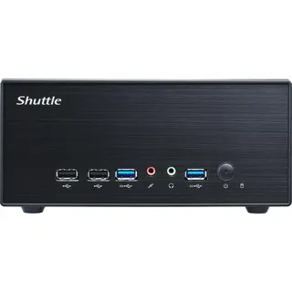 Shuttle Barebone slim XH610G2 - Schwarz