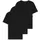 Classic Kurzarm-v-ausschnitt-baselayer 3 Einheiten Black S