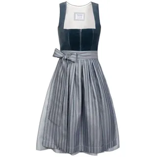 Edelnice Midi Dirndl Veronika blau 40