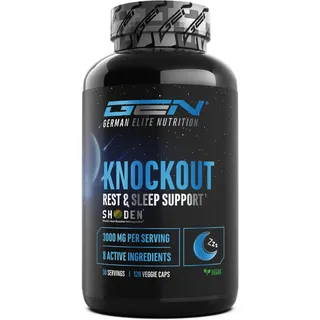 GEN GERMAN ELITE NUTRITION Knockout - Sleep & Recover Support, 120 Kapslen