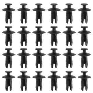 VGOL 30 Stück Kunststoff Zierclips A0009905492, Kompatibel mit C-Klasse, E-Klasse, Smart Fortwo, Auto-Stoßstangengrill, Radlaufverkleidung, Seitenschweller-Clips