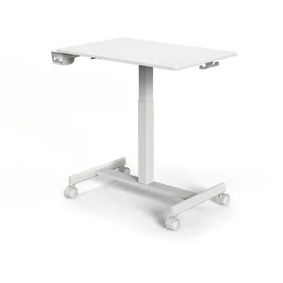HJH Office Stehschreibtisch Stand K MDF Platte, Gestell aus Stahl