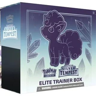 Pokémon Sword & Shield Silver Tempest - Elite Trainer Box - englisch