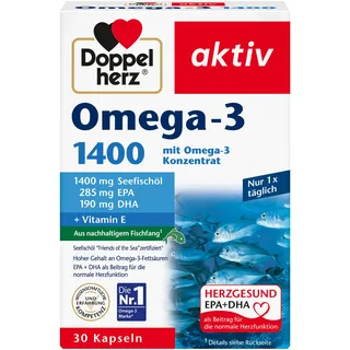 Doppelherz Aktiv Omega-3 1400 Kapseln 30 St.