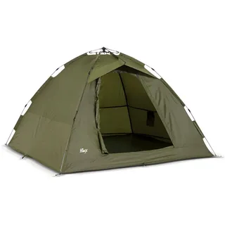 Lucx Angelzelt Ruck Zuck Angelzelt, Personen: 2 (Komplett-Set) grün