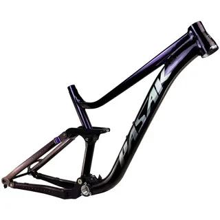 HIMALO MTB Rahmen 27.5er/29er Mountainbike Aufhängungsrahmen 16''/18'' DH/XC/AM Scheibenbremsrahmen Boost Steckachse 148mm (Color : Purple, Size : 27.5 * 16'')
