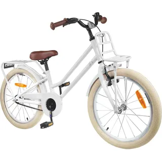 vidaXL Kinderfahrrad 18 Zoll weiß