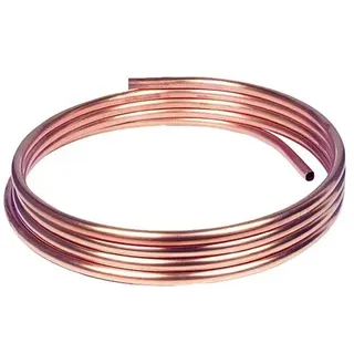 Kupferrohr 15 x 1,0 mm - blank, weich (Ring mit 10 m) - DVGW-geprüft
