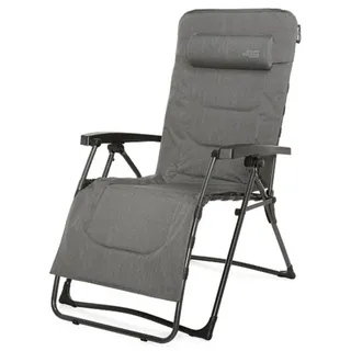 Westfield XL Relaxsessel - verstellbarer & klappbarer Campingsessel grau #1