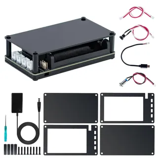 LAFVIN UPS Module 3S Uninterruptible Power Supply Module for Raspberry Pi/Jetson Nano Supports Charging and Power Output at The Same Time 3S & 5V 5A Output