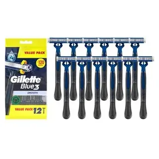 Gillette Blue3 Smooth Einwegrasierer 12 St.