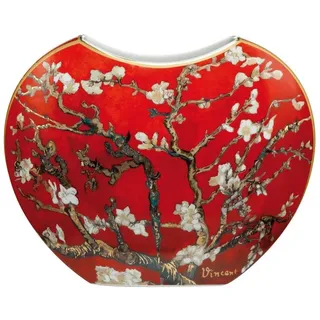 GOEBEL Mandelbaum Rot - Vase Artis Orbis Vincent Van Gogh Bunt Porzellan 56464051