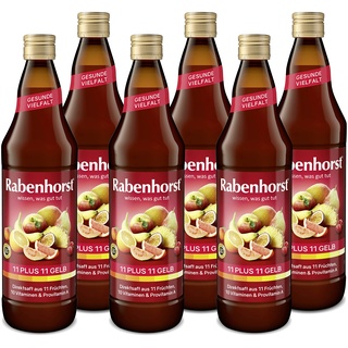 Rabenhorst 11 plus gelb 6x700 ml). Saft