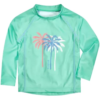 Playshoes Badeshirt Palmen, in Mint - 146/152
