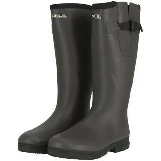 Mols Pennant Gummistiefel Schwarz/Grün 43