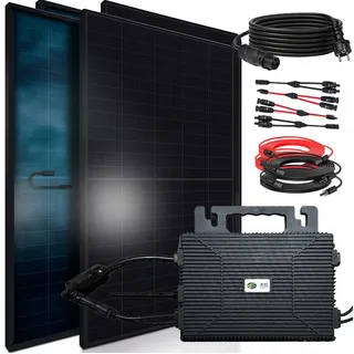 800W inkl. Astro Energy Wechselrichter + 4 x 460W Solarpanels